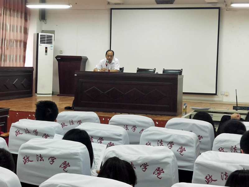 政法学院赴宜春学院进行2019年研究生招生宣传 